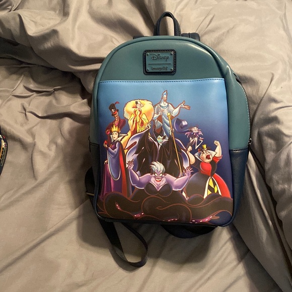 Loungefly Bags Disney Villains Loungefly Mini Backpack Poshmark
